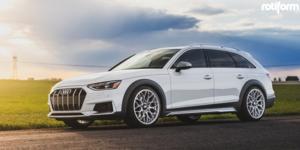 Audi A4 allroad with Rotiform SGN
